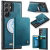 For Samsung Galaxy S22 Ultra 5G Magnetic Case CASEME ME80 Series Leather PC TPU Phone Cover with Detachable Wallet