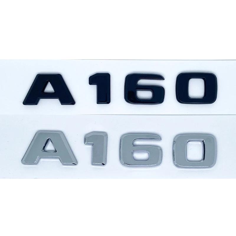 3D Letters A180 A200 A220 A250 A260 A180d A220d 4Matic ABS Emblem for Mercedes Benz A Car Trunk Rear Logo Sticker RK1