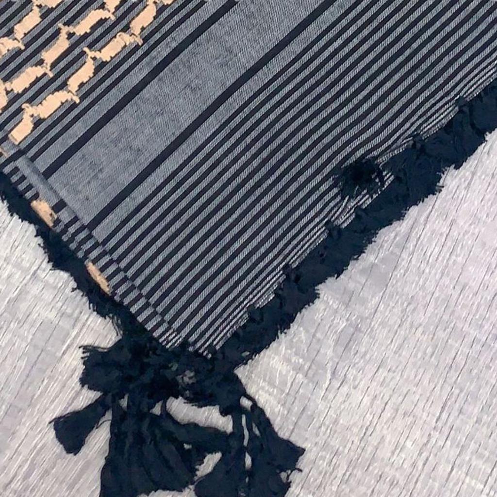 Stylish Shemagh Scarf Soft Jacquard Arab Shawl for Men Women Muslims Lightweight Arabian Dubai Headwrap Desert Neckscarf