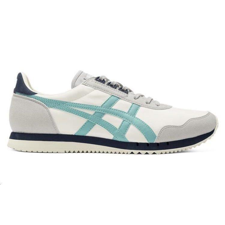 Onitsuka Tiger Dualio Marathon Running Shoes 'Cream White Grey Aqua' 1183B545-203