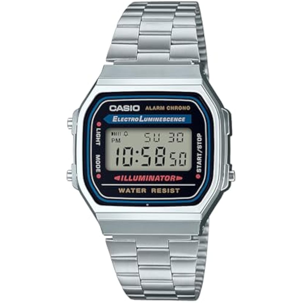 Casio ] Часы Casio Collection [Оригинал Япония] A168WA-1A2WJR Мужские Серебристые