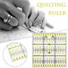 (Никита) DIY прозрачная стеганая швейная линейка для лоскутного шитья, режущие инструменты для рукоделия, портной