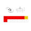 Strong Magnetic Hooks Magnetic Hooks Heavy Duty Strong Neodymium Magnets with Carabiner Hook, Magnet Hooks with Swivel for Kitch
