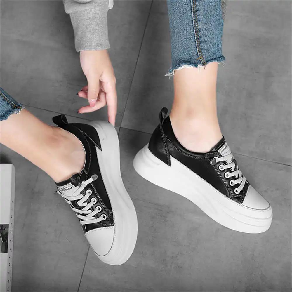 Real Leather Height Increasing Sales Casual Women Shoes Sneakers Unisex Running Shoes Sports Maker Special Offers