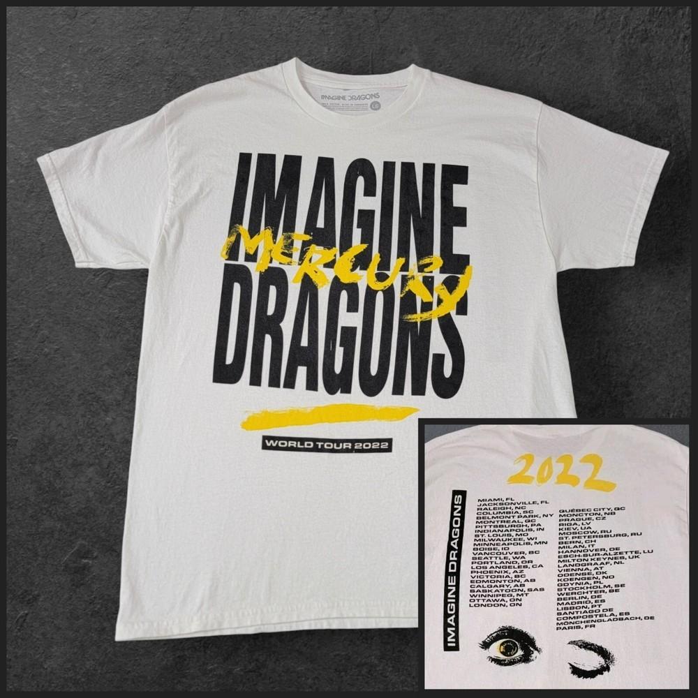 Imagine Dragons 2022 Mercury World Tour Shirt Unisex Concert S to 5XL DO711 Unisex T-Shirt