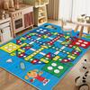 Детский коврик для ползания Бытовой Полный Грязеотталкивающий Моющийся Ковер из Кристального Бархата Детсадовский Ковер для Раннего Развития Детей