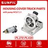 PL270 PL420 Housing Cover Truck Parts Turbochager Diesel Engine Fuel Filter Separator Head Base with Pump M16*1.5