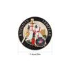Masonic Car Emblem Badge KNIGHTS TEMPLAR Freemason Car Styling Body Side Sticker Symbol Accessories Zinc Alloy Material