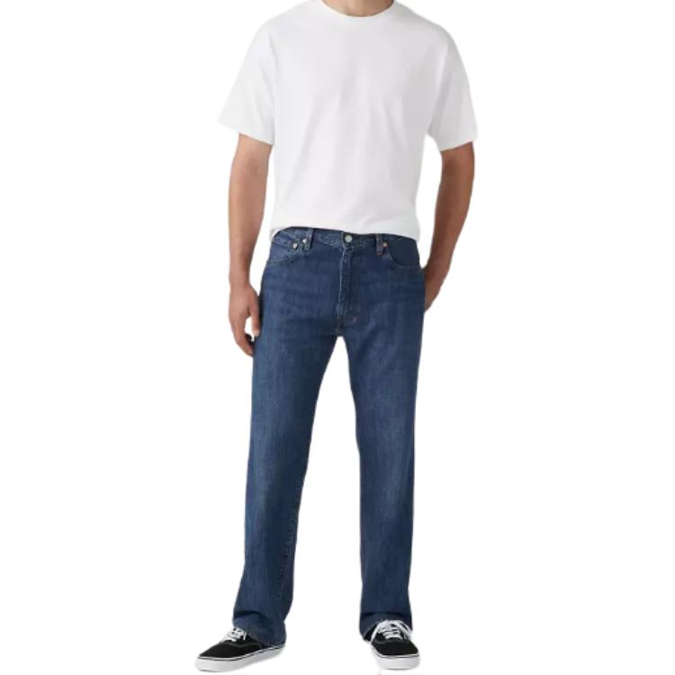 Levi's Свободные прямые брюки 555 000LO-0011