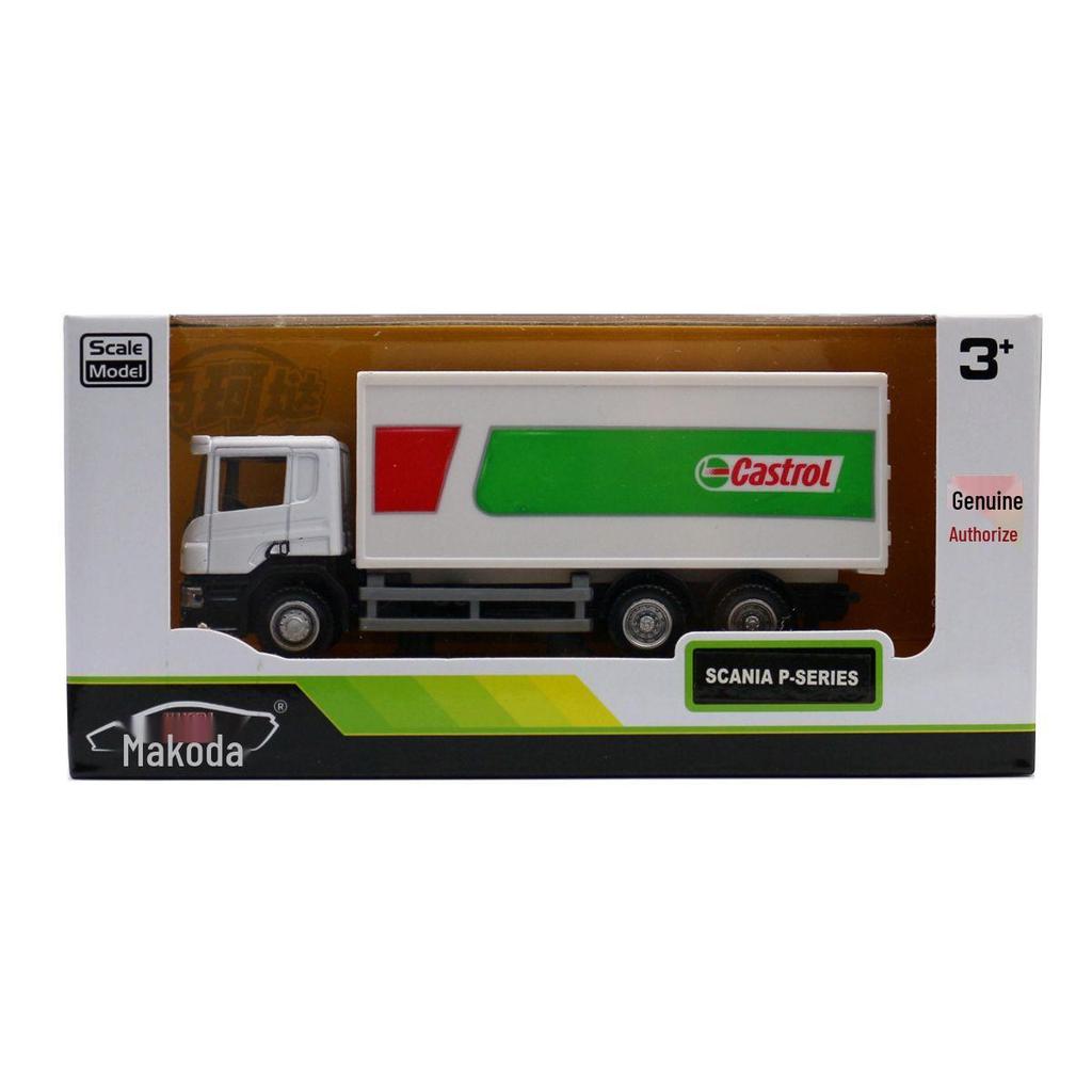 Ma Ke Da 1:64 Die-Cast Truck Models: Scania, MAN, Mixer, Fire, Container.