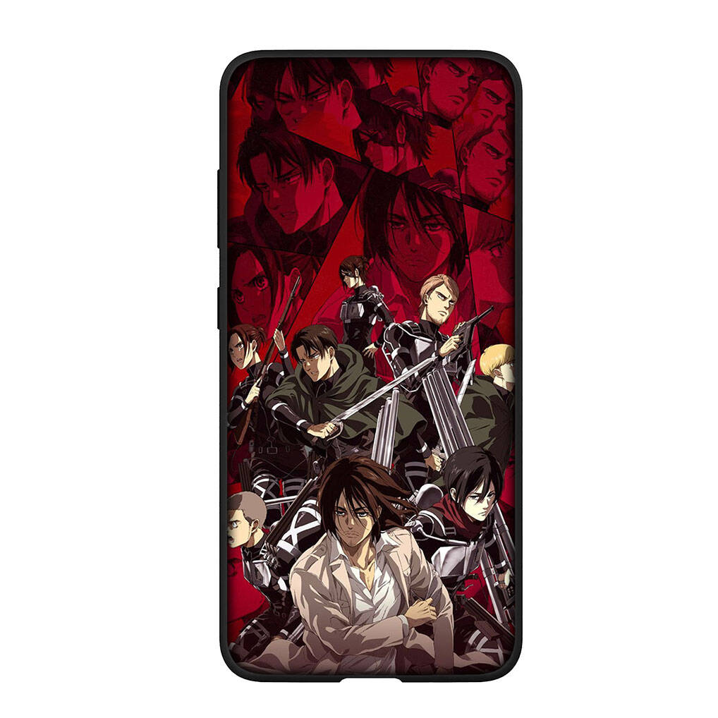 for iPhone 17 16 15 Xiaomi Poco F7 F8 X7 X6 C85 C75 Redmi Note 14 13 12 11 Pro Max 14C 13C 15C A3 A4 Phone Case Wallpaper Attack on Titan Levi Cover