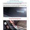 A2057800098 уплотнитель люка Подходит для Mercedes Benz C W205 E W213 GLC W253 люк с частичным обзором уплотнительная лента уплотнительное кольцо 2057800098