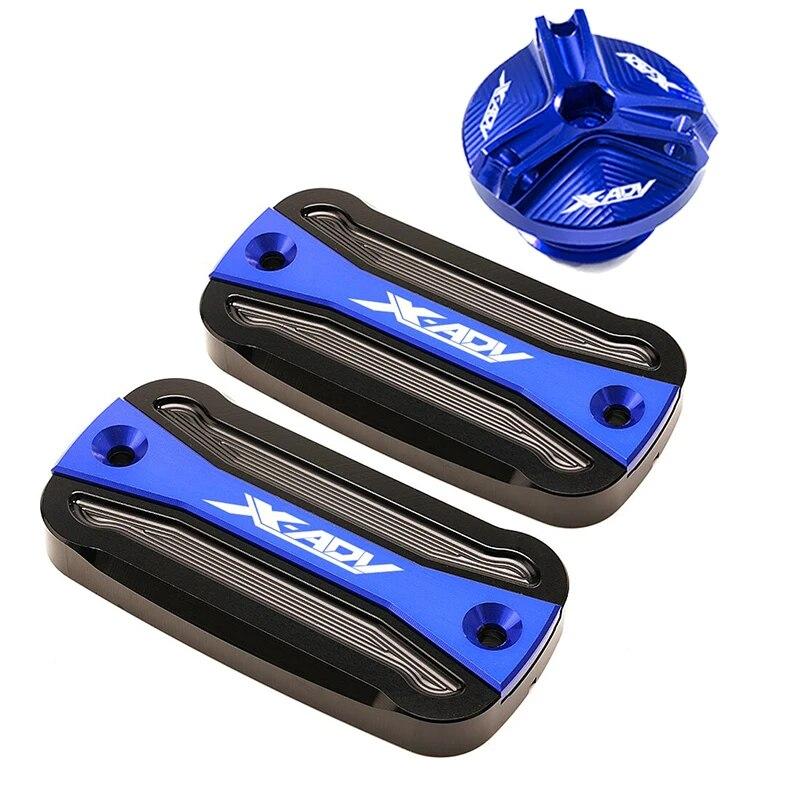 Для HONDA XADV X-ADV 750 2017 2018 2022 2023 Мотоциклетный бачок тормозной жидкости, крышка главного цилиндра XADV750