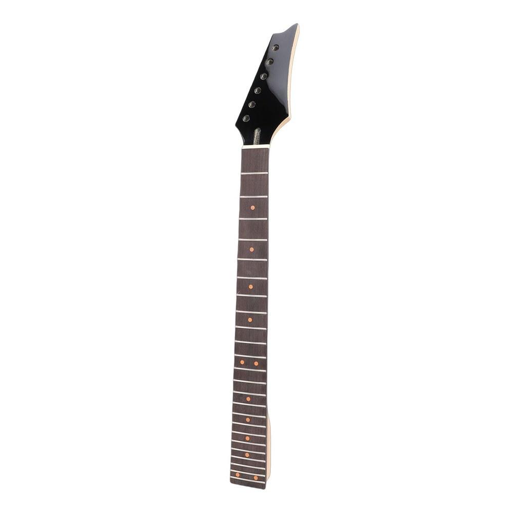 Acogedor Maple Electric Guitar Neck 24 Fret Rosewood Fretboard Replacement Smooth Finish Music Enthusiasts