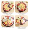 Children'S Play House Royal Pizza Cecile Set Kitchen Simulation Birthday Gift Early Education Wooden Toys