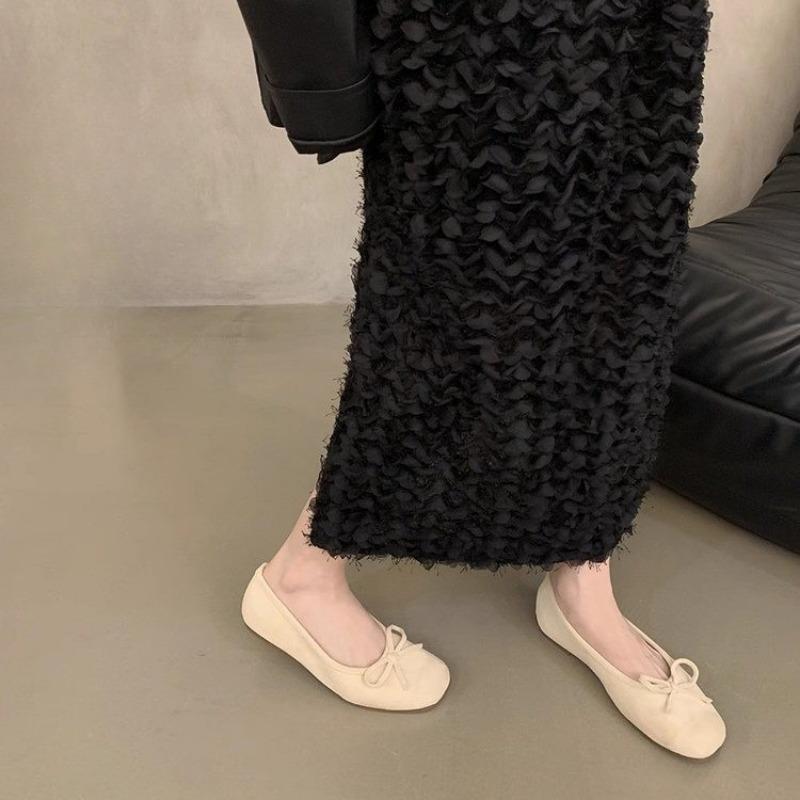 Балетки Обувь на плоской подошве Однотонная обувь Мягкая подошва Женская обувь