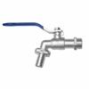 BSP Lever Horticultural Faucet Garden Hose Plug Ball Type Valve Blue Handle Water Tap