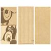 Towel Laboratory [Персонажи Диснея] Дисней #современные Лицевые полотенца, Чип и Дейл, Набор из 3 шт., Пушистые, Быстро впитывающие, 100% Хлопок, Низкое образование катышков, Подарок