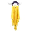 Warm Beanie Bearded Funny Caps Hand Weave Big Beard Mask Hat Viking Horn Hat  Costume Accessory
