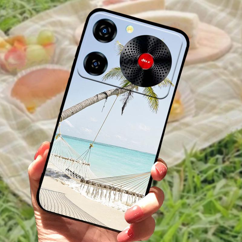 For ZTE Nubia Music Case Shockproof TPU Silicon Black Bumper Cover For ZTE Nubia Music Phone Cases Cute Back Cover Fundas Capa