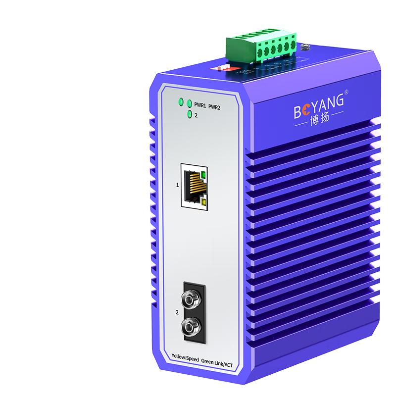 Boyang Industrial Gigabit Fiber Optic Transceivers/Converters