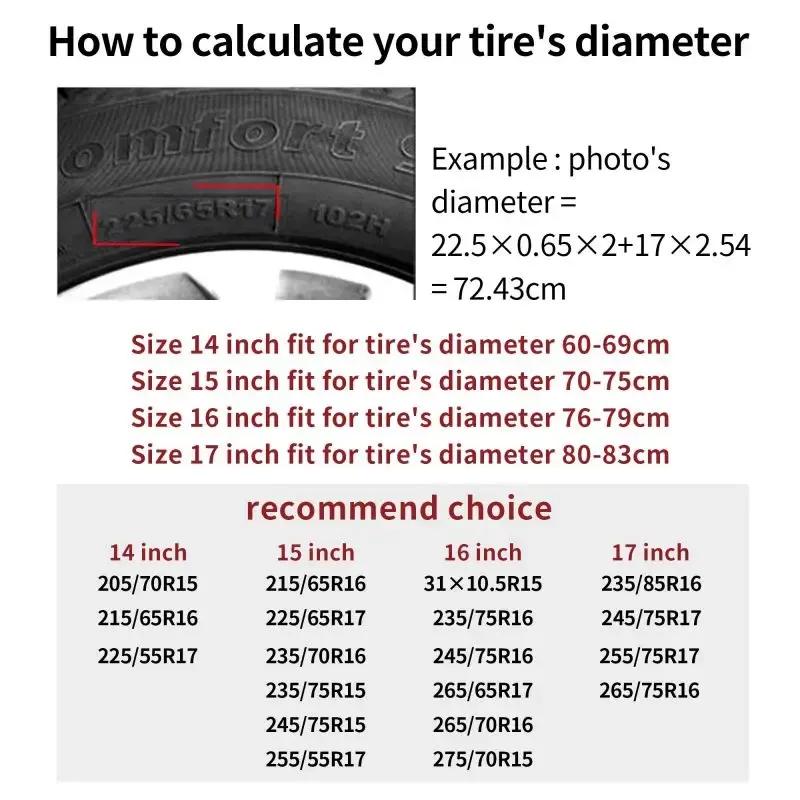 Military Tactical Army Star Spare Tire Cover for Jeep Hummer Pentagram SUV RV 4x4 Car Wheel Protectors 14" 15" 16" 17" Inch