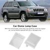 1Pair Roof Light Covers Overhead Dome Lamp Case Replacement for JEEP Grand Cherokee MAGNUM LIBERTY 2005 2006 2007 2008 2009