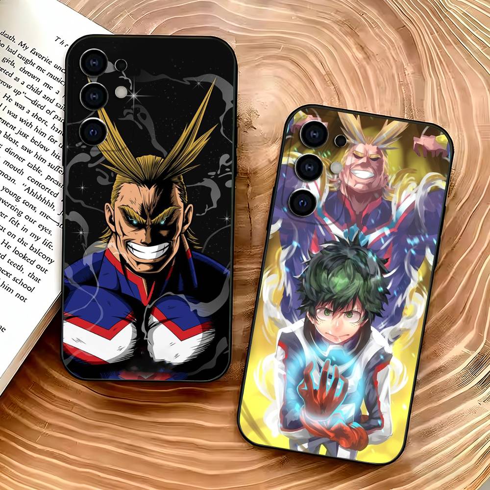A-Всемогущий T-Тошинори Яги Чехол для телефона Samsung S25,S24,S21,S22,S23,S30,Ultra,S20,Plus, Мягкий силиконовый Черный чехол