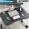 LAZYDESK Foldable Laptop Table Bedside Table Notebook Bed Tray Breakfast Tray