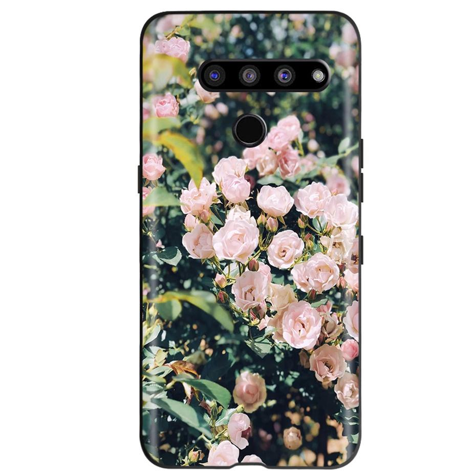 Чехол для LG V50 ThinQ 5G Модный узор Мягкий силиконовый ТПУ Чехол для телефона Для LG V50S ThinQ 5G V50 50S V500N V450 V510N Funda