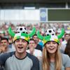 Soft Plush Material Soccer Fan Horn Hat Carnival Party Headwear  Soccer Enthusiasts