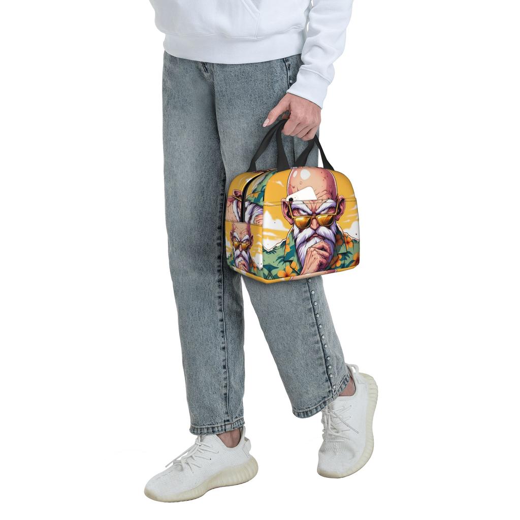 Custom Masters Roshis Lunch Bag Women Thermal Cooler Insulated Lunch Box for School