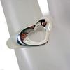 [Used] TIFFANY 925 Open Heart Ring / Size 13 / j5-1