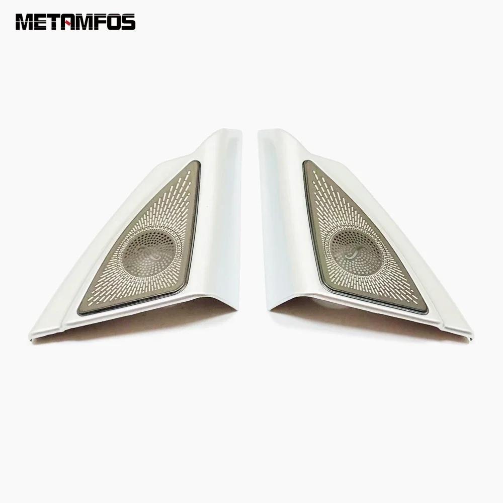 Accessories For Toyota Highlander Kluger XU70 2024 Matte Front Window Interior A Pillar Triangle Cover Trim