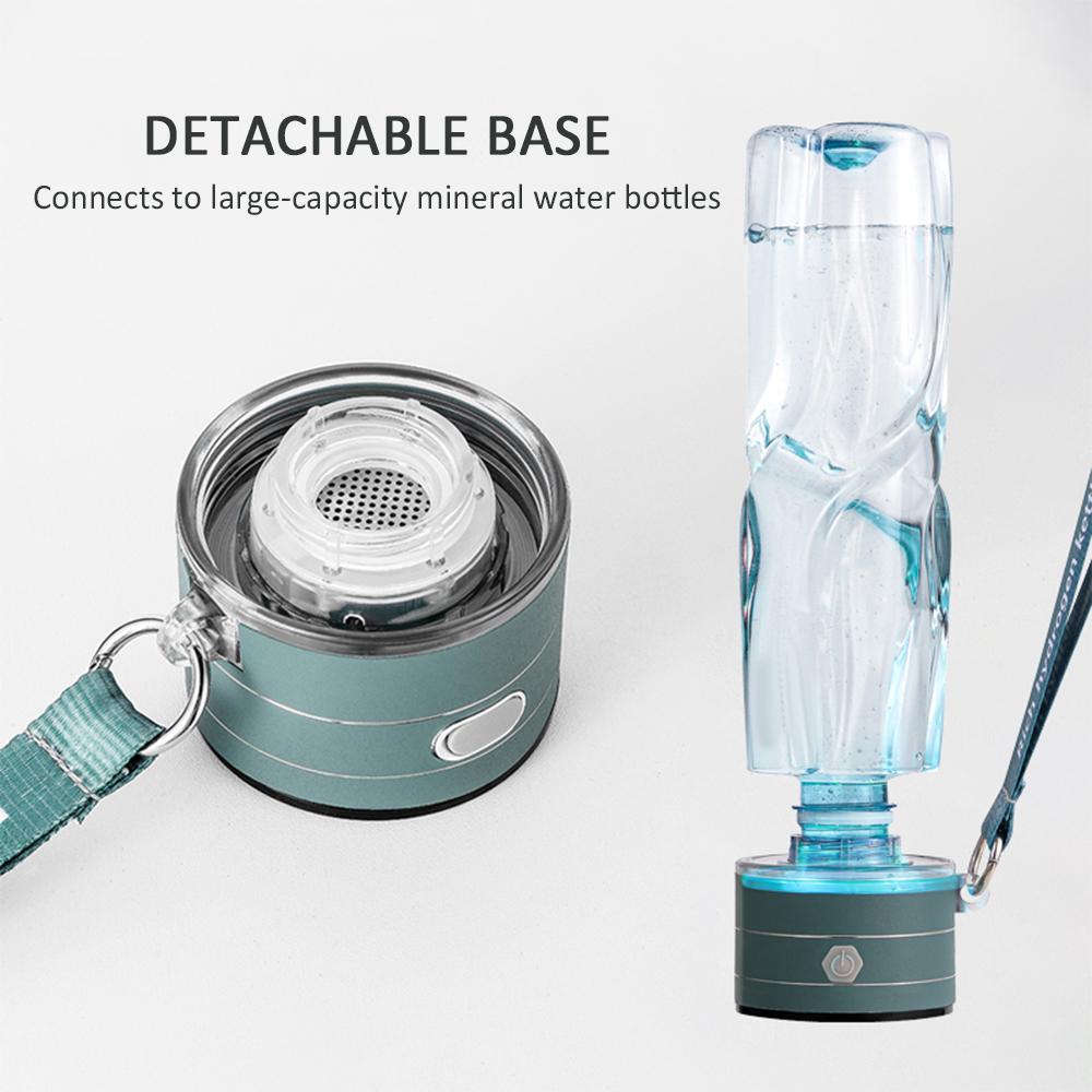 Бутылка для водородной воды 1,5 л, портативная спортивная бутылка для воды, обогащенная водородом, генератор молекулярной водородной воды, фильтр для воды