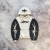 Уличная толстовка с капюшоном в стиле хип-хоп Y2K Retro Hoodie Sweatshirt Mens Womens New Harajuku Gothic Pullover Hoodie Clothes