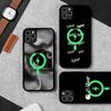 C-Carharttes ЛОГОТИП Магнитный чехол для телефона Magsafe для iPhone 17 16 15 14 13 12 11 Plus Pro Max PC+TPU Чехол