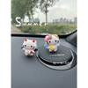 Devil and Angel Kitty Cat Car Air Freshener Car Vent Decoration Diffuser Stone Car Interior Ornament Tesla