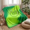 VfL Wolfsburg FC Soft Flannel Fleece Blanket Lightweight Cozy Warm Throw Blanket For Sofa Bed Home Decor