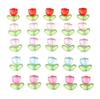 20Set/bag Acrylic Tulip Beads For DIY Necklace Bracelet Earrings Jewelry Making Craft Accessories