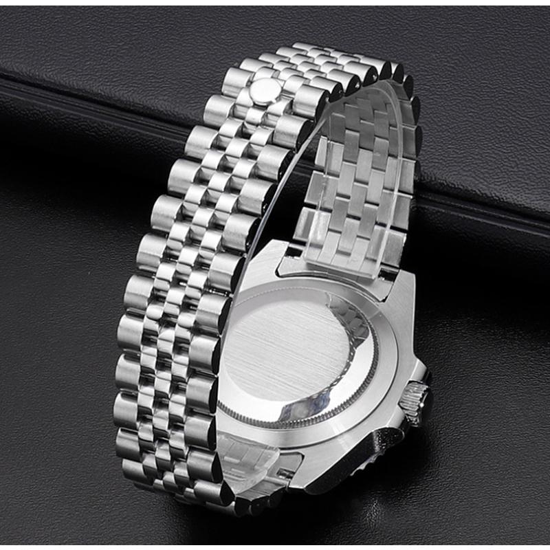904 Solid Stainless Steel Watch Band For Rolex DATEJUST DAY-DATE OYSTERPERTUAL DATE Silver Watch Accessories Strap 20mm 21mm