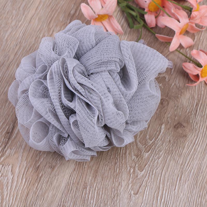 1 шт. шарик для ванны из люфы, сетка, губка, молочный душ, принадлежности для ванной, мягкий цветок