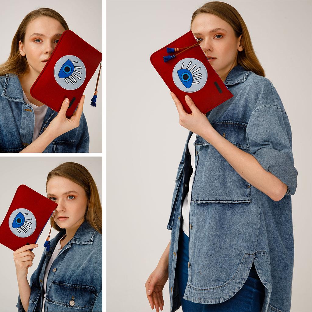 Biggdesign Дорожная косметичка My Eyes On You из фетра