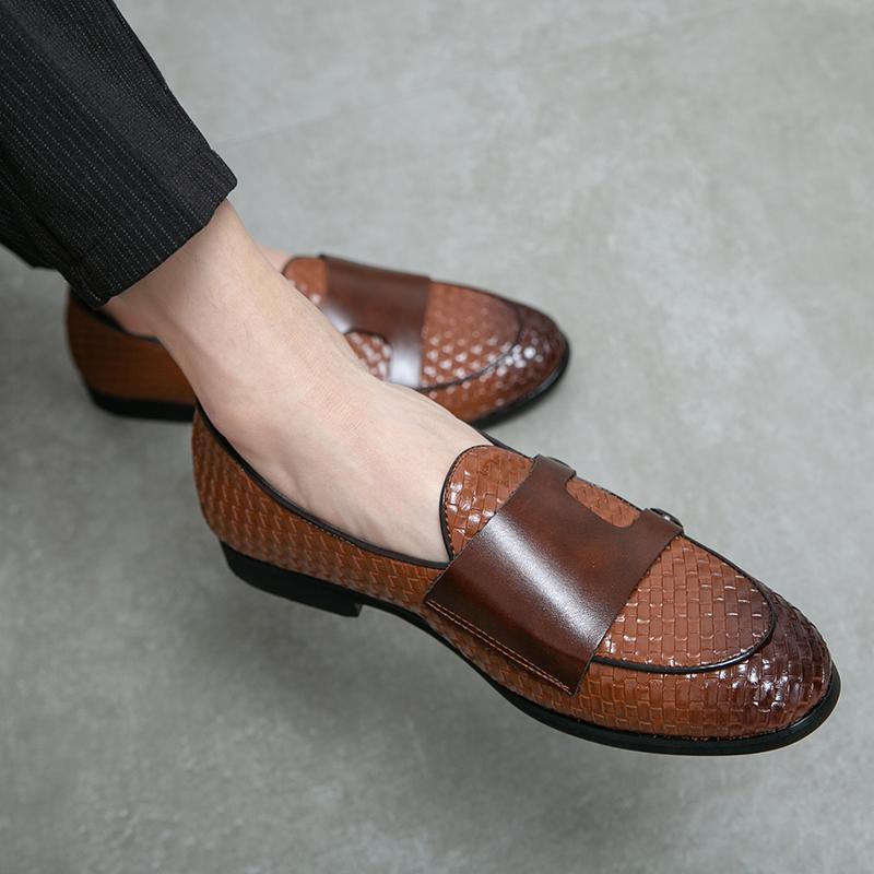 Модные мужские кожаные туфли, лоферы, брендовые, удобные и универсальные, для отдыха на природе, для офиса, для мужчин, для вождения