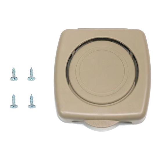 Складной автомобильный подстаканник Универсальный держатель для напитков для дома на колесах, фургона, грузовика, лодки Регулируемый крепеж-клипса на дефлектор с амортизирующими накладками Портативный автомобильный аксессуар