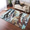 Hot Anime SAO Sword Art Online Modern House Living Room Floor Matte Bedroom Carpet Poster Mat Pattern Decorative Square Rug Gift