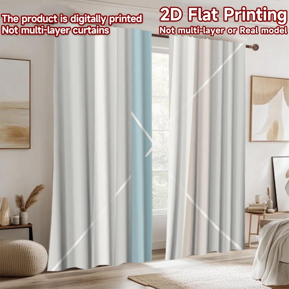 2D плотный фотофон Популярный фон для вечеринки Сине-серые полосы 100% полиэстер День рождения для Подходит для