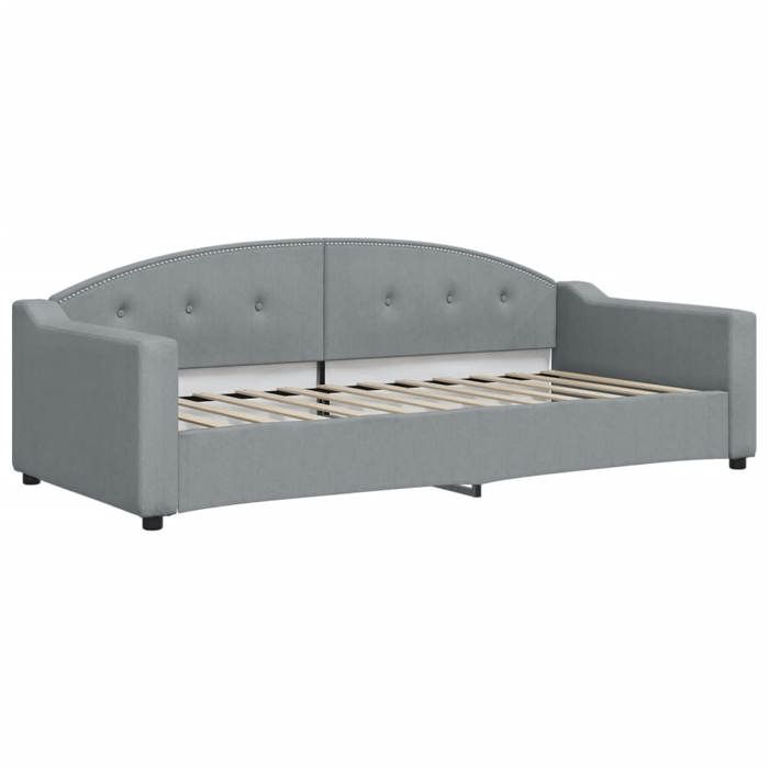 VidaXL Daybed Light Grey 90x200 Cm Fabric 354183