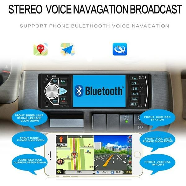 Автомагнитола HD 4.1'' 1Din FM Авторадио Аудио Стерео Bluetooth MP5 Плеер Инфракрасный Пульт Дистанционного Управления на Руле с Камерой Заднего Вида