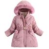 Autumn Winter Girls Jacket Keep Warm Hooded Windproof Outerwear Birthday Christmas Girls Coat Kids Clothes